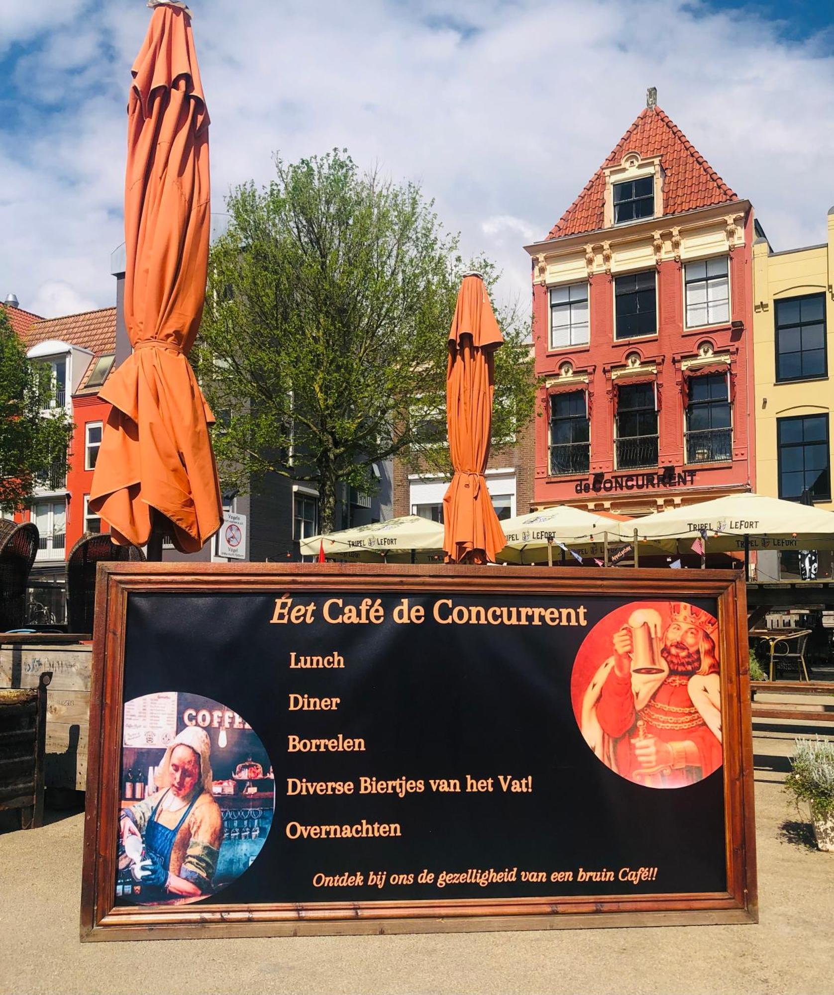 Hotel Slapen Bij Cafe De Concurrent Vlissingen Exterior foto